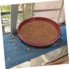 Parliky 3-Piece Natural Palm Pigeon Nesting Mats with Plastic Eggs for Breeding and Nest Care view 3