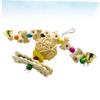 CORHAD Wooden Parrot Toy with Swing view 4
