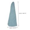 Mikinona 2-Pack Breathable Hair-Drying Caps, Quick-Drying Absorbent Shower Caps view 4