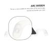 HAPINARY 6-Piece Non-Slip Nose Pads for Children's Glasses, Transparent view 2