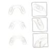 HAPINARY 6-Piece Non-Slip Nose Pads for Children's Glasses, Transparent view 4