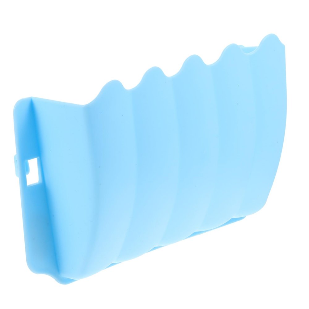 Blue Plastic Rabbit Feeder with Hanging Design