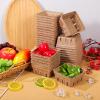 50-Count Paper Pulp Berry Baskets for Strawberries and Fruit view 4