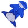 BELLIFFY Puppy Raincoat with Reflective Overall view 1