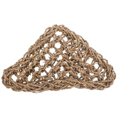 BELLIFFY Woven Grass Reptile Hammock, Wear-Resistant Pet Hammock for Lizards and Snakes
