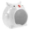 BELLIFFY Ceramic Hamster Bridge, Decorative Hamster House with Cooling Function, Small Pet Hideout for Sleeping and Daily Use view 1