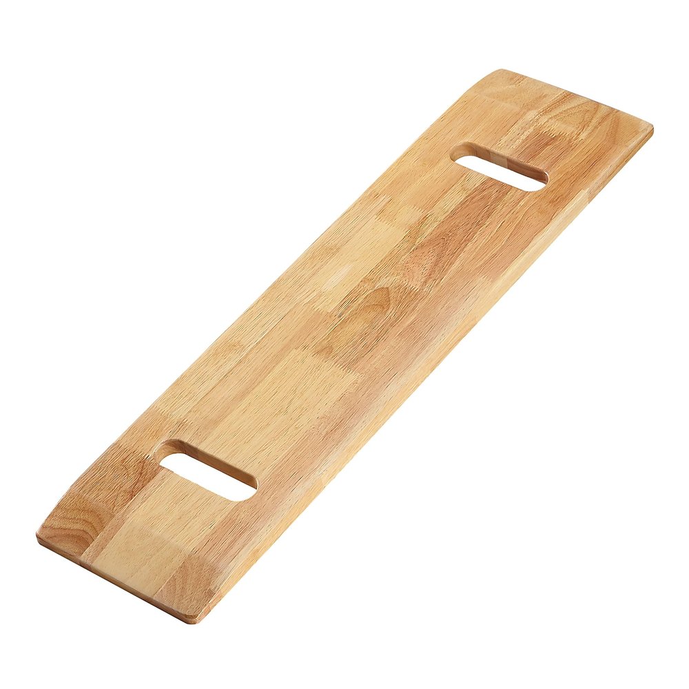 AQUASHIELDING Sliding Transfer Board with Handles, Durable Wood Mobility Aid