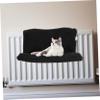 Christmas Radiator Hammock for Cats, Black Cat Bed view 3