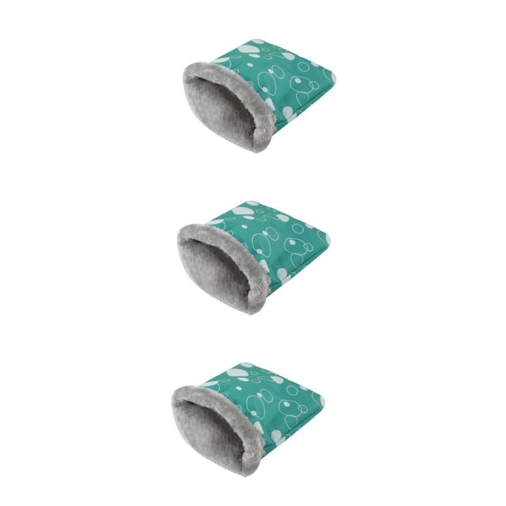 BESPORTBLE 3-Piece Warm Pet Sleeping Bag Bed for Hamsters