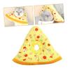 Kisangel Reflective Pizza-Shaped Cat Collar, Soft Postoperative Recovery Cone for Cats and Small Dogs view 2