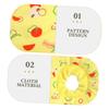 Kisangel Reflective Pizza-Shaped Cat Collar, Soft Postoperative Recovery Cone for Cats and Small Dogs view 3