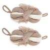2-Pack Long Nylon Bath Poufs with Foaming Function for Showering view 1