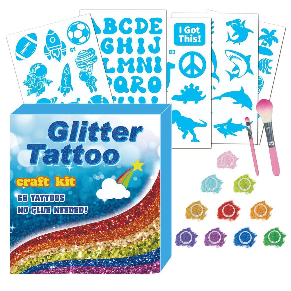 Glitter Face Stickers, Temporary Body Stickers