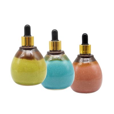 50 ml Ceramic Dropper Bottle for Essential Oils and Other Liquids