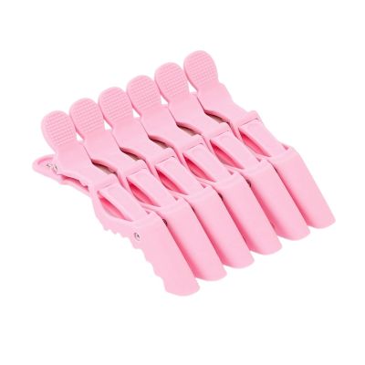 WENH Pink Professional Hair Sectioning Clips for Salon Styling