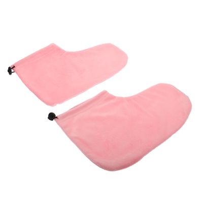 HAPINARY 3-Pair Paraffin Wax Foot Covers with Elastic Band