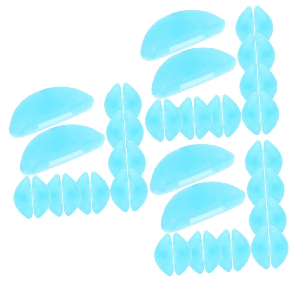 HAPINARY 30 Pairs Silicone Nose Pads for Glasses, Soft Non-Slip Nose Cushions for Eyeglasses and Sunglasses