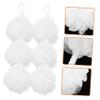 Gogogmee 6-Piece Bath Sponges with Hanging Strap, Durable PE Material, Quick-Drying Shower Poufs for Travel and Daily Body Care view 2