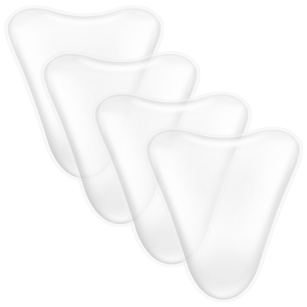 CICKEE Reusable Camel Toe Concealers for Women, Silicone, 4-Pack
