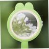 Healeved 10-Piece Handheld Magnifying Glass Set, Double-Convex Lens, Blue and Green view 3