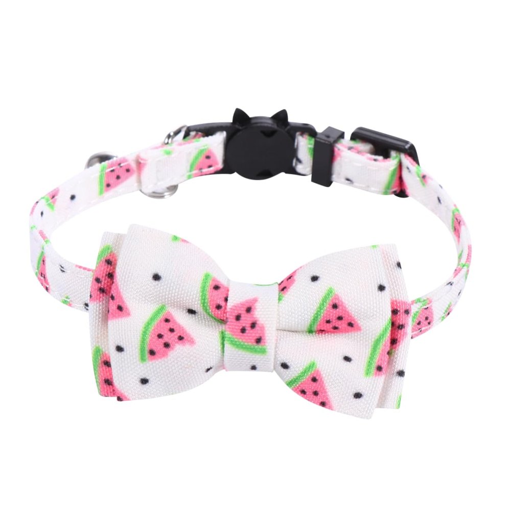 BELLIFFY Cat Collar with Bell and Adjustable Fabric