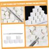 Healeved 3-Piece Nail Art Sponges for Gradients, Soft Manicure Sponges with Handle for Creative Nail Designs for Beginners view 2