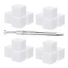 Healeved 3-Piece Nail Art Sponges for Gradients, Soft Manicure Sponges with Handle for Creative Nail Designs for Beginners view 3