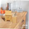 BESPORTBLE Wooden Hamster House with Ramp and Hideout for Small Pets view 2