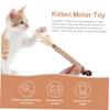 BELLIFFY 6-Piece Cat Chew Toy Set with Catnip Fruit for Dental Care and Indoor Cat Entertainment view 2