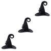 SOIMISS 3-Piece Women's Witch Hat with Roses for Halloween, Carnival and Masquerade view 1