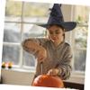 SOIMISS 3-Piece Women's Witch Hat with Roses for Halloween, Carnival and Masquerade view 3
