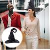SOIMISS 3-Piece Women's Witch Hat with Roses for Halloween, Carnival and Masquerade view 4