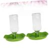 BESPORTBLE Reptile Water Dispenser for Scorpions and Lizards, 2 Pieces, Green view 3
