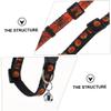 BCOATH 2-Pack Halloween Pet Collars with Bells view 4