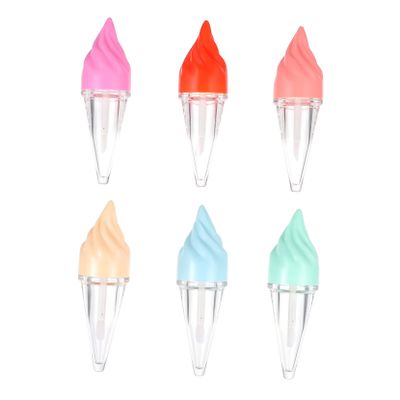DIY Ice Cream-Shaped Plastic Lip Gloss Tubes
