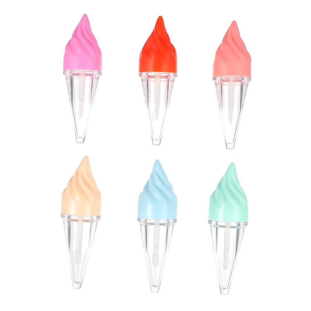 DIY Ice Cream-Shaped Plastic Lip Gloss Tubes