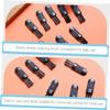 Black PP Nose Trimmer Cleaning Brush view 3