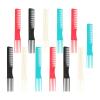 Mikinona 12-Piece Plastic Hair Comb Set, Portable and Gentle on the Scalp, for Hairdressers and Makeup Use, Random Colors view 1