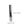 Mikinona 12-Piece Plastic Hair Comb Set, Portable and Gentle on the Scalp, for Hairdressers and Makeup Use, Random Colors view 2