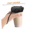 Hoement 2-Pack Reusable Elastic Drink Covers view 3