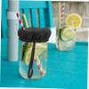 Hoement 2-Pack Reusable Elastic Drink Covers view 4