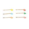 Alloy Heart-Shaped Hair Clips for Parties and Banquets view 1