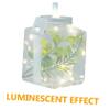 HAPINARY Transparent Fish Bowl with Lamp view 2