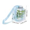 HAPINARY Transparent Fish Bowl with Lamp view 3