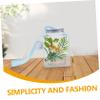HAPINARY Transparent Fish Bowl with Lamp view 4