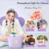 Parima Personalized Makeup Bags for Girls and Women, Initial L, Travel Cosmetic Pouches view 3