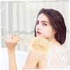 AUTSUPPL 2-Piece Plant Fiber Skin Cleansing Shower Brush for Gentle Massage and Exfoliation at Home, Hotels, and Spas view 3