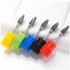 Healeved 4-Piece Tungsten Steel Nail Drill Bit Set view 3
