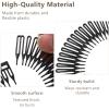 Jaasuee Classic Nylon Headband for Women, Flexible, Toothed, for All Hair Types (Brown + Black) view 3