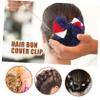 LIFKOME 4-Piece Professional Hair Nets for Women, Elegant Bun Covers for Updos, for Kitchen and Service Staff, 3 Stylish Colors view 2